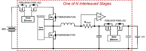 How to use power modules and wide bandgap to achieve dual battery management in mild hybrid vehicles