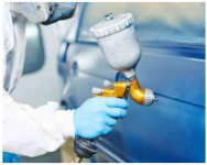 Application of dust particle counter in automobile spraying dust-free workshop