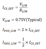 Non-constant current limit of half-bridge DC/DC power supply based on LM5036