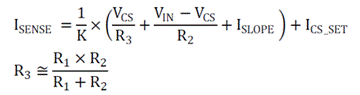 Non-constant current limit of half-bridge DC/DC power supply based on LM5036