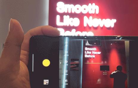 The camera disappears in less than a second?Currently only one plus concept phone can do it