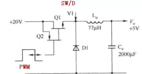 What is the difference between the switching power supply Buck circuit CCM and DCM operating modes?