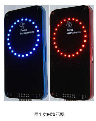 MSP430 capacitive touch wheel and LED PWM output design