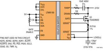 Integrated Circuit Provides Enhanced Protection and Improved Safety Features for High-Reliability Power Supplies