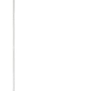 Globe Electric 67526 65″ 2-Light Floor Lamp, Matte White, Frosted Glass Shade, Vertical Pull-Chain Stepless Dimmer Switch, Floor Lamp for Living Room, Floor Lamp for Bedroom, Home Improvement