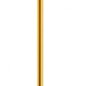 LED Table Lamp, Cordless Rechargeable Desk Lamp 6000 mAh Battery Operated 2-Levels Brightness Night Lamp for Restaurant / Bedroom / Reading Room (Gold)