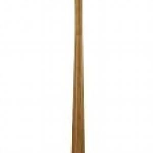 Globe Electric 67225 65″ Floor Lamp, 2-Tone Faux Wood Base, White Fabric Shade, Socket Rotary Switch, Floor Lamp for Living Room, Floor Lamp for Bedroom, Reading Lamp, Home Office Accessories