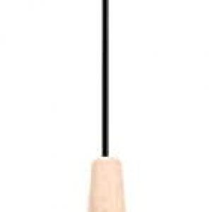 Black Pendant Light for Kitchen Island Small Industrial Farmhouse Hanging Light Fixtures 5.9in Modern Matte Paint Metal Pendant Lights for Dining Room,Bedroom,Hallway, Restaurant, Cafe Bar(1 Pack)
