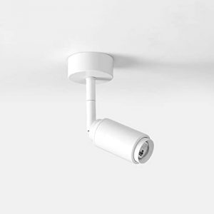 Jadssox LED Ceiling Spotlight Adjustable Mini Surface Mounted Spot Lighting Indoor, Directional Spotlights Accent Ceiling/Wall Swivel Lamps for Home Office Events Exhibitions