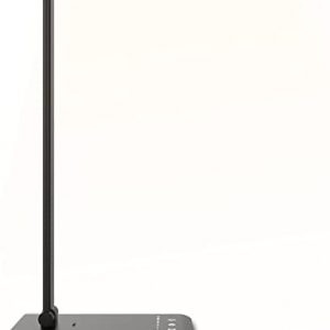 ONSTUY Desk Lamp,Dimmable Eye-Caring LED Table Lamp,5 Light Modes and 5 Brightness Levels,Touch Control,Auto Timer,Bedside Lamp with USB Charging Port for Study,Home,Office,Bedroom,Reading,Work