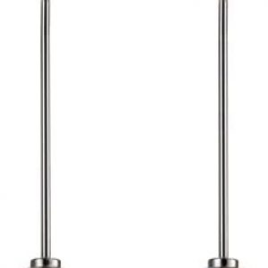 GALTLAP Kitchen Island Lights, 2 Pack Modern Pendant Lights Adjustable Length Brushed Nickel Pendant Lights with White Linen Frosted Glass Shades for Kitchen Bar Dining Hall