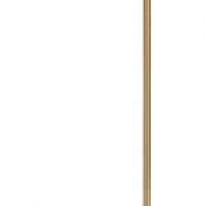 O’Bright Ray – Adjustable LED Beam Floor Lamp, Dimmable and Zoomable Spotlight, Flexible Gooseneck, Reading / Crafting Standing Lamp, Work Table Light, Antique Brass