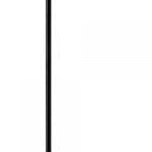 O’Bright Industrial Floor Lamp for Living Room, 100% Metal Lamp, UL Certified E26 Socket, Minimalist Design for Decorative Lighting, Stand Lamp for Bedroom/Office/Dorm, ETL Listed, Black