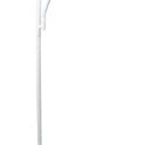 Simple Designs LF2000-WHT Mother-Daughter Floor Lamp with Reading Light, White