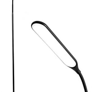 LED Floor Lamp, sympa Floor Lamp Features 4 Color Temperatures & 4 Brightness Levels, Standing Lamp with Adjustable Gooseneck, Touch Control, Stable Base Floor Lamp for Living Room, Bedroom, Office