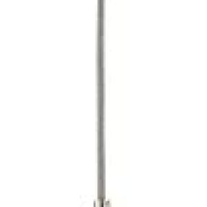 Craftmade P725BNK1 Pendant Clear Glass Mini Pendant Lighting, 1-Light 60 Watt (7″W x 13″H), Brushed Polished Nickel