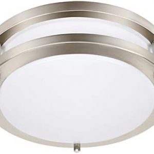 Drosbey 36W LED Ceiling Light Fixture, 13in Flush Mount Light Fixture, Ceiling Lamp for Bedroom, Kitchen, Bathroom, Hallway, Stairwell, Super Bright 3200 Lumens, 5000K Daylight White