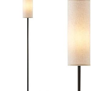 Floor Lamp for Living Room Modern – Pole Lamps for Bedrooms Tall, Ambimall Modern Standing Lamps with Lampshade, 65” Tall Lamp for Office, Kids Room, Reading, Minimalist Floor Lamp for Home Decor