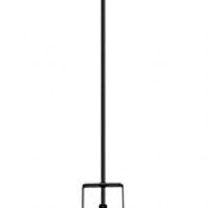 Globe Electric 44476 1-Light Outdoor Indoor Pendant Lighting, Matte Black, Textured Socket, Outdoor Lighting Modern, Outdoor Light Fixture, Porch Light, Kitchen Island, Pendant Light Fixture