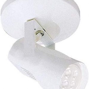 WAC Lighting ME-007LED-WT LED Monopoint 007 Spot Light with LED Lamp Included, White