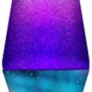 Lamp 2160 LVA2160 Colormax Northern Lights, 14.5-inches, Glitter with Clear Liquid and Decal Base