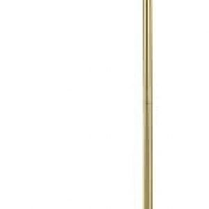 Globe Electric 12915 60″ Floor Lamp, Gold, Satin Finish, in-Line On-Off Switch, Floor Lamp for Living Room, Floor Lamp for Bedroom, Home Improvement, Reading Lamp, Home Office Accessories, Floor Lamp