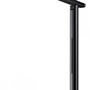 soysout LED Desk Lamp, Dimmable Table Lamp with 4 Color Temperatures, Eye-Caring Reading Lamp with USB Charging Port, Touch Control, 1H Timer, Memory Function for Study Office Bedroom, Black
