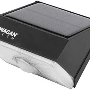 Wagan 1000 Lumens Outdoor LED Solar Wall Light Waterproof Motion Detected Light, EL8570 (Wall Light)
