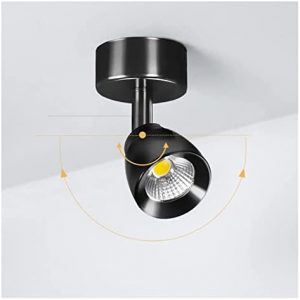 Wall Sconces Mount Ceiling Spot Light Fixture 3W Spotlights Lamp for Bathroom Hallway Living Room Kitchen Island Decoration (Color : White Light)
