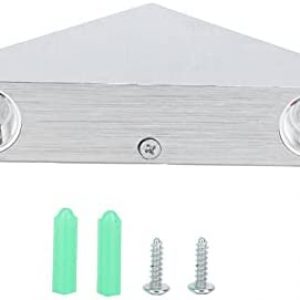Modern Triangular 9W 85-265V LED Wall Sconce Light Fixture Indoor Hallway Up Down Wall Lamp Spot Light Aluminum Decorative Lighting for Theater Studio Restaurant Hotel Multi Colored