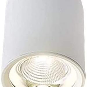 Modern Recessed Lighting 25W/35W LED Ceiling Spot Light Surface Mounted Downlights Anti-Glare COB White Cylinder Ceiling Lamp Surface Spotlight Wall Spot Decoration Matt Nickel Garage Lights Can Light