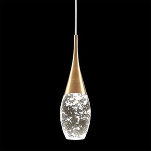 LED Pendant Lights, Pendant Lighting for Kitchen,Bubble Crystal Pendant Lights 1-Light, Crystal Pendant Lights, Pendant Light Fixtures, Pendant Lighting for Kitchen Island, Dining Room, Bedroom