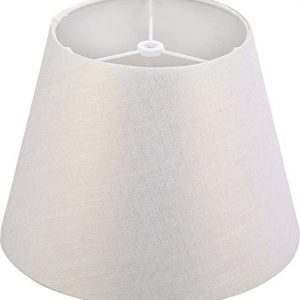 Lamp Shade IMISI 6.3″ Top Diameter x 10.3″ Bottom Diameter x 7.5″ Tall Desk Lamp Table Lamp Shade Linen Fabric Reading Lamp…