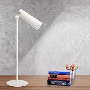 OPPLE Led Desk Lamp – Aluminum 3 in 1 Multi-Functional Desk Light with Clamp – 4000K Natural Lighting Click On Reading Light – Great for Home Office,Bedroom,Living Room,Kids Room