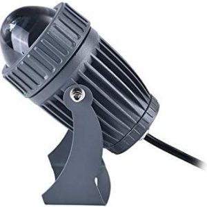 10W LED Spotlights Narrow Beam Floodlight IP68 Waterproof Outdoor Wall Lamp Landscape Lighting (Cool White)