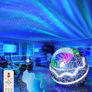 Horizon Projectors Star Light Galaxy Projector, Included USB Wall Adapter, Bluetooth Speaker, White Noise, Aurora, LED Night Light, Home Theater, Party Room, Kids Bedroom, Ceiling, Décor, Multicolor
