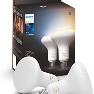 Philips Hue White Ambiance BR30 LED Smart Bulbs (Bluetooth Compatible), Compatible with Alexa, Google Assistant, and Apple HomeKit, New Version, 1 Bulb