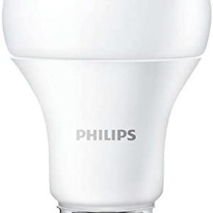 Philips LED Non-Dimmable A19 Frosted Light Bulb: 1500-Lumen, 5000-Kelvin, 14-Watt (100-Watt Equivalent), E26 Medium Screw Base, Daylight, 4-Pack, 455717
