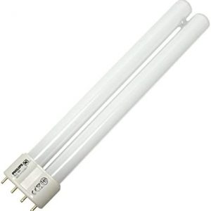 (10 Pack) Philips Lighting 35932-3 – PL-L 18W/835/4P – 18 Watt CFL Light Bulb – Compact Fluorescent – 4 Pin 2G11 Base – 3500K –