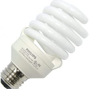 Philips Lighting 414060 EL/mdTQS T2 Energy Saver Compact Fluorescent Lamp 23 Watt E26 Medium Base 1600 Lumens 81 CRI 4100K Cool White