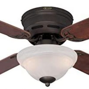 Westinghouse Lighting 7213000 Hadley Indoor Ceiling Fan with Light, 42 Inch, Oil Rubbed Bronze