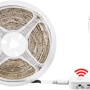 MYLPDZSW HHF LED Strips 3m DC5V PIR Motion Sensor Under Cabinet Light LED Strip Smart Night Lamp USB Power Wardrobe Closet Bedroom Kitchen Light (Color : OneColor)