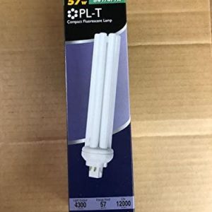 10 Pack PHILIPS 146332 PL-T 57W/841/4P/A CFL LAMP 4100 K Cool White GX24q-5 4300 Hour 12000 Hours
