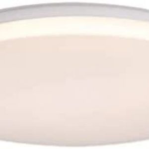 NOVOCE LED Smart Ceiling Lamp 24W 36W Remote Control Flush Mount Ceiling Light for Living Room Bedroom Office ( Color : White , Size : Changeable_24W )