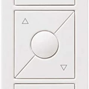 Lutron Pico Smart Remote Control for Caséta Smart Dimmer Switch | PJ2-3BRL-WH-L01R | White