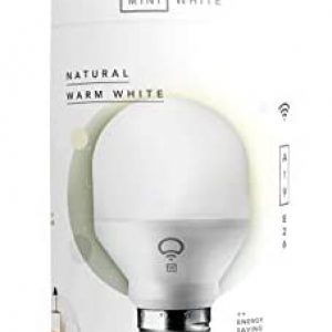 LIFX Mini White (A19) Wi-Fi Smart LED Light Bulb, Dimmable, Warm White, No Hub Required, Works with Alexa, Apple HomeKit and the Google Assistant