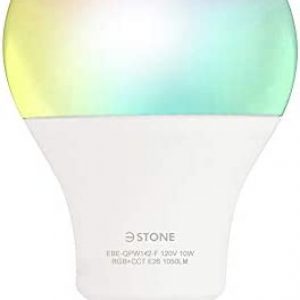 Smart Light Bulbs, 3Stone 100W Equivalent WiFi LED Color Changing Bulb Dimmable 2700K-6500K RGBCW, Works with Alexa, Google Home 2.4Ghz Only, A21 10W E26 Tunable White, No Hub Required 1 Pack