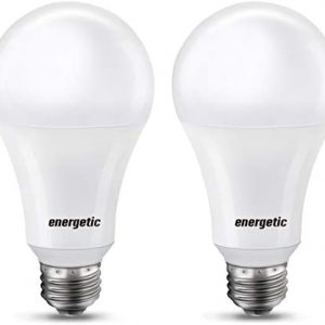 ENERGETIC SMARTER LIGHTING A21 LED Bulb 150 Watt Equivalent, Super Bright Light Bulb, Soft White 2700K, Non-Dimmable, 2300lm, Brightest LED Bulbs, UL Listed, 2-Pack