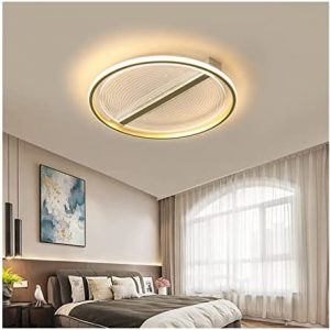 Hanging Pendant Light, LED Modern Chandelier Lamp, Modern Round Ceiling Lamp Simple Indoor Ceiling Light LED Smart Remote Control Dimming Compatible with Study Room Bedroom Living Room,Modern LED Chan