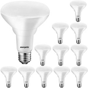 Energetic LED Recessed Light Bulbs BR30, 65W Equivalent, Dimmable, Warm White 3000K, Indoor Flood Lights for Recessed Cans, UL Listed, 12 Pack